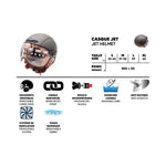 Casque JET Gris graphite Mat — vue 4