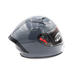 Casque intégral gris — vue 3