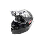 Casque intégral noir — vue 5