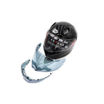 Casque intégral noir — vue 7