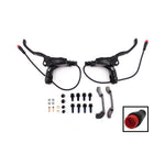 Kit freins hydrauliques 4 pistons connecteur etanche (2 etriers gauche) — vue 2
