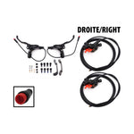 Kit Freins Hydrauliques 4 Pistons Connecteur Etanche (2 Etriers Droit) — vue 1
