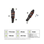 Amortisseur Meroca 150mm — vue 3