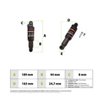 Amortisseur Meroca 165mm — vue 3