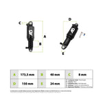 Amortisseur EXA Form A5 RR1 150mm — vue 3