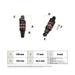 Amortisseur Meroca 125mm — vue 3
