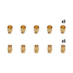 Connecteurs banane 8mm x10 pcs (5 male + 5 femelles) — vue 1