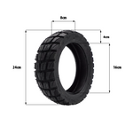 Pneu 10x2.75-6.5 tubeless semi off road Urbanglide E-Cross / Kukirin G2 — vue 3