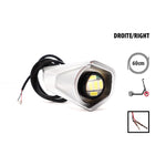 Plastique avant droite avec LED Blanc Dualtron Togo — vue 2