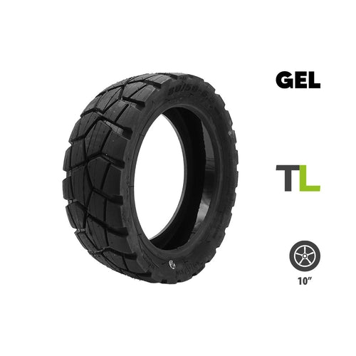 Pneu 80/50-6.5 (10x3-6.5) tubeless gel anti crevaison Dualtron Victor 2025