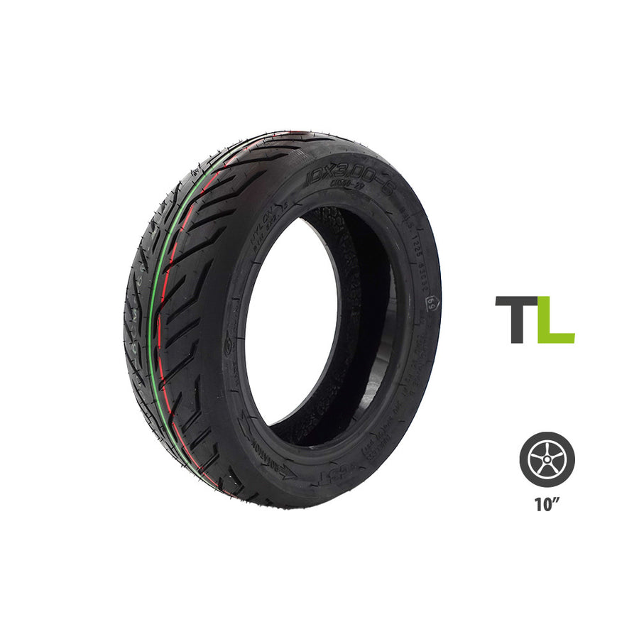 Pneu 10x3.00-6 CST tubeless gel anti crevaison Dualtron Victor/Nami Klima