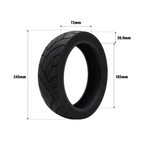 Pneu 70/60-7.5 Tubeless Ninebot Max G3 — vue 3