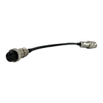 Adaptateur GX16-3 pins male vers GX16-4 pins femelle — vue 2