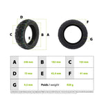 Pneu 10x2.75-6.5 Run Flat Urbanglide E-cross — vue 3