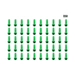 Arrets de cables vert x50 pcs — vue 1