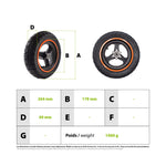 Roue avant avec jante Kukirin G3 — vue 4