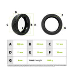 Pneu 70/60-7.5 tubeless gel anti crevaison Ninebot G3 — vue 3