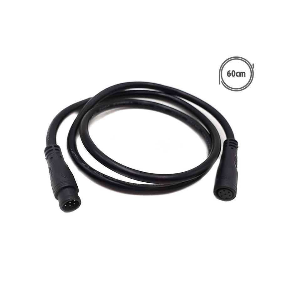 Cable etanche 60cm 6 pins