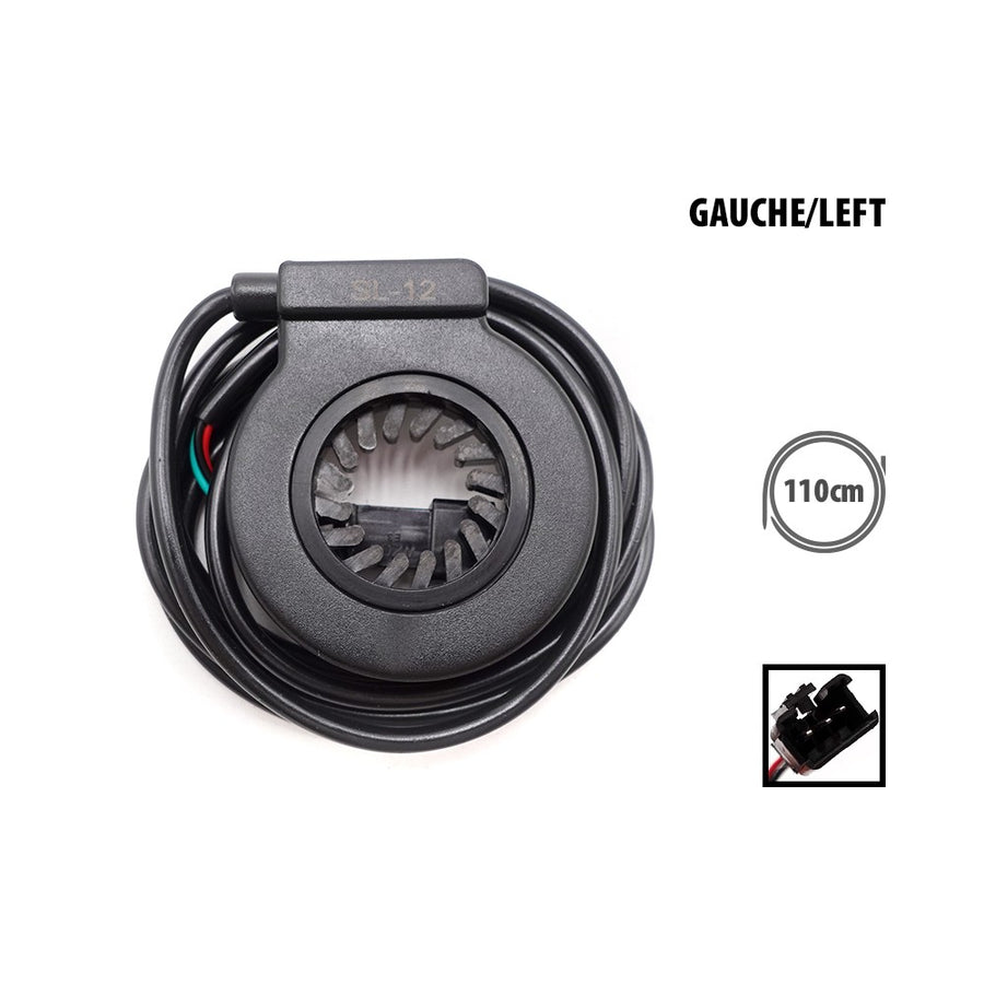 Capteur pedale gauche 110cm (cable SM plug)