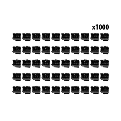 Connecteur SM 3 pins male (x1000) (sans broches)