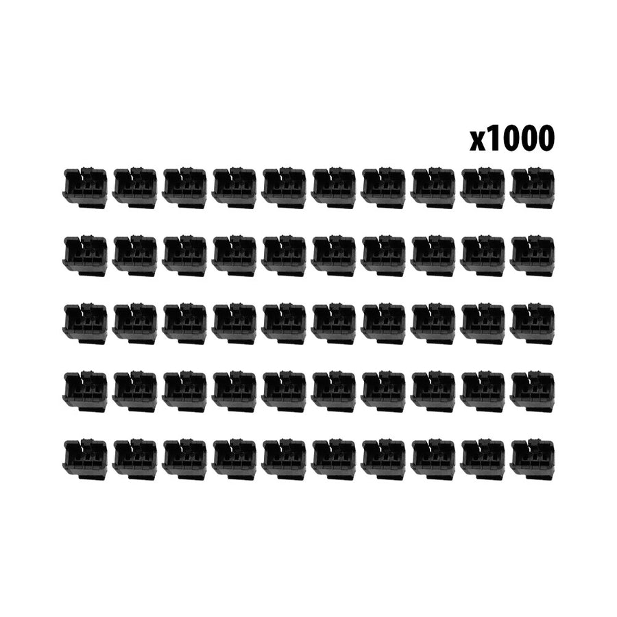 Connecteur SM 3 pins male (x1000) (sans broches)