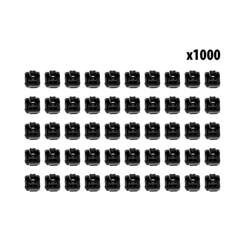 Connecteur SM 2 pins male (x1000) (sans broches)