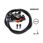 Kit freins hydrauliques NUTT 2 pistons  connecteur SM (1x AR gauche / AV droite + 1x AR droite /AV gauche) — vue 4