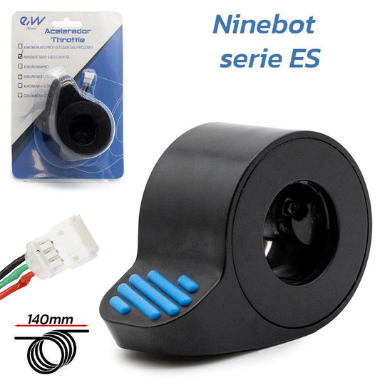 Accélérateur Ninebot série ES bleu - connecteur JST ZH référence 54566
