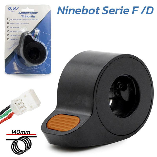 Accélérateur Ninebot série F et D orange - connecteur JST ZH référence EAS-012