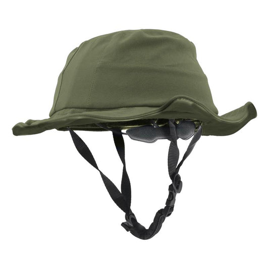 Casque avec chapeau CP01 vert taille unique référence CMM292
