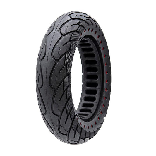 Pneu plein Ruvera 10x2,5-6,1 / B34 - points rouges [Nedong] référence 15482-1