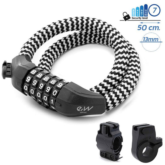Antivol à combinaison EWLK025 housse nylon référence CMM375