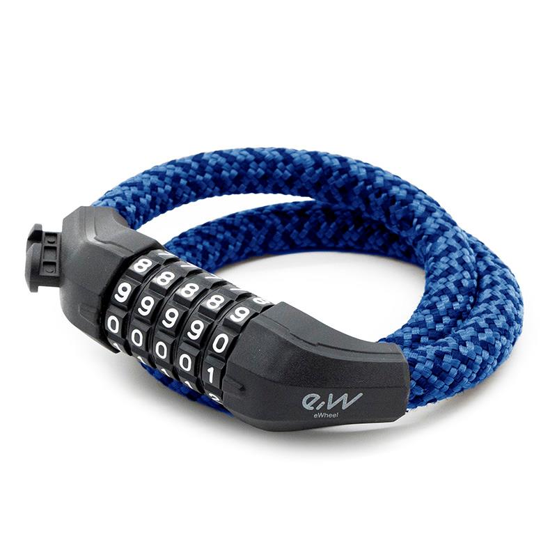 Antivol à code EWLK025 housse nylon bleu vue 3