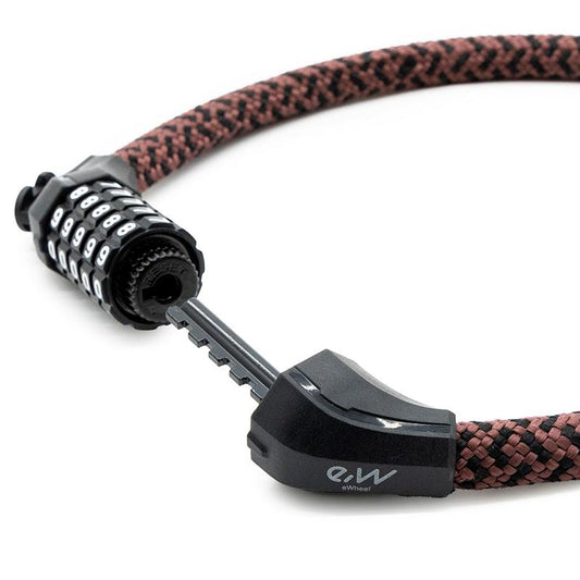 Antivol à code EWLK025 housse nylon marron vue 2