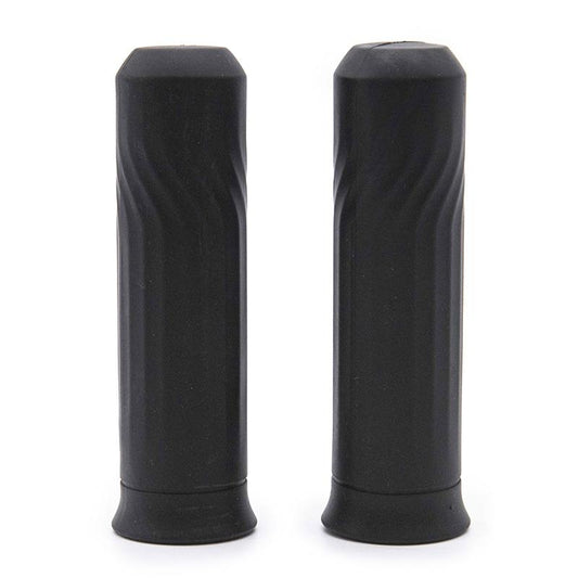 Poignées en silicone noir pour NIU - 2 pcs. référence 51866
