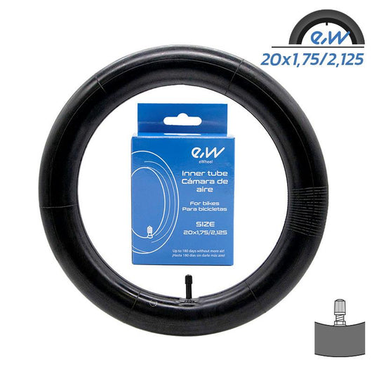 Chambre à air 20x1,75/2,125 VR Ewheel référence CMM252