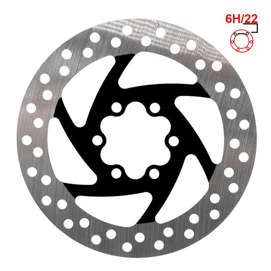 Disque de frein 140mm 6H noir référence CMM445
