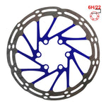 Disque de frein EWD002 140mm 6H bleu — vue 1