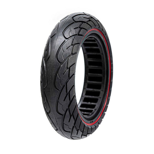 Pneu plein ultraléger 10x2,5-6,1/B44 ligne rouge [Nedong] référence RM-001