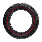 Pneu plein ultraléger 10x2,5-6,1/B44 ligne rouge [Nedong] — vue 3
