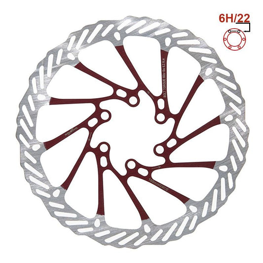 Disque de frein G3 160mm 6H rouge référence 54716-31