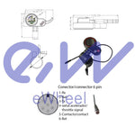 Display QS-S4 6 broches avec accélérateur au pouce — vue 2