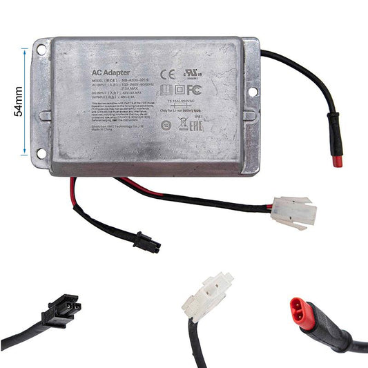 Chargeur interne 36V 2A pour Ninebot Max G30 vue 2