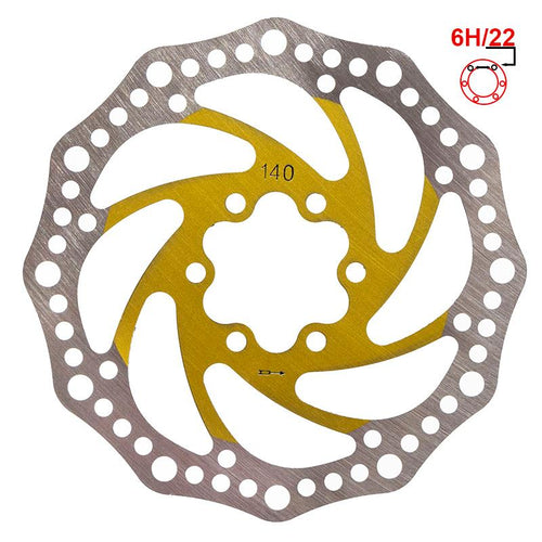 Disque de frein R6.1 140mm 6H