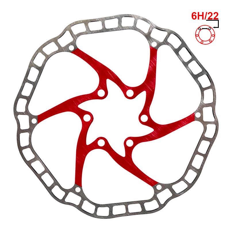 Disque de frein EWD001 140mm 6H rouge référence CMM462