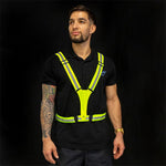 Gilet réfléchissant avec lumière EWRV006 — vue 2