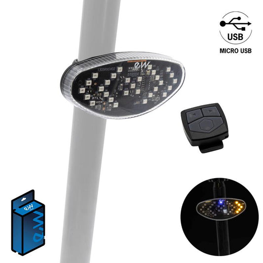 Clignotant arrière rechargeable avec bluetooth EWI001 référence CMM321