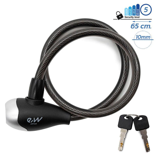 Antivol à clé EWLK016 noir