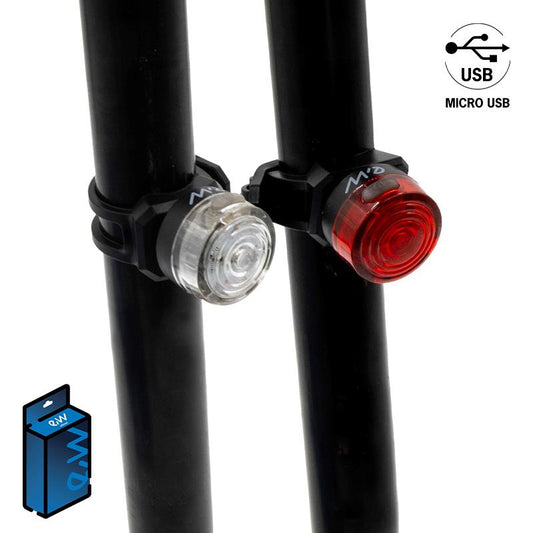 Kit de feux avant et arrière rechargeables EWL001 référence CMM322