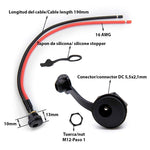 Port de charge DC 5.5×2.1mm — vue 2
